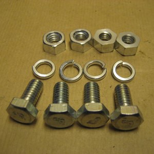 FORD GPW F-MARKED HEADLAMP HINGE TO GRILLE BOLT SET